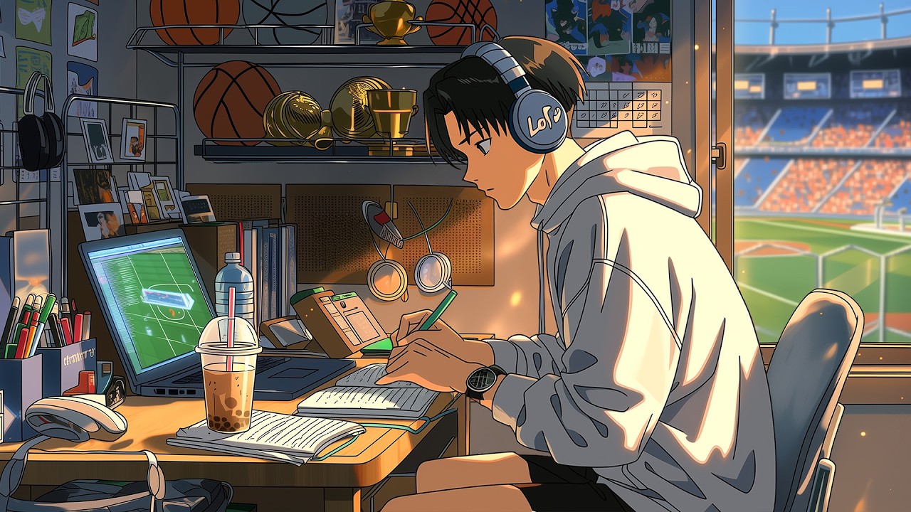 Deep Focus Study 🎧 Anime Lofi Hip Hop Mix – Calm Music for Work, Study & Motivation