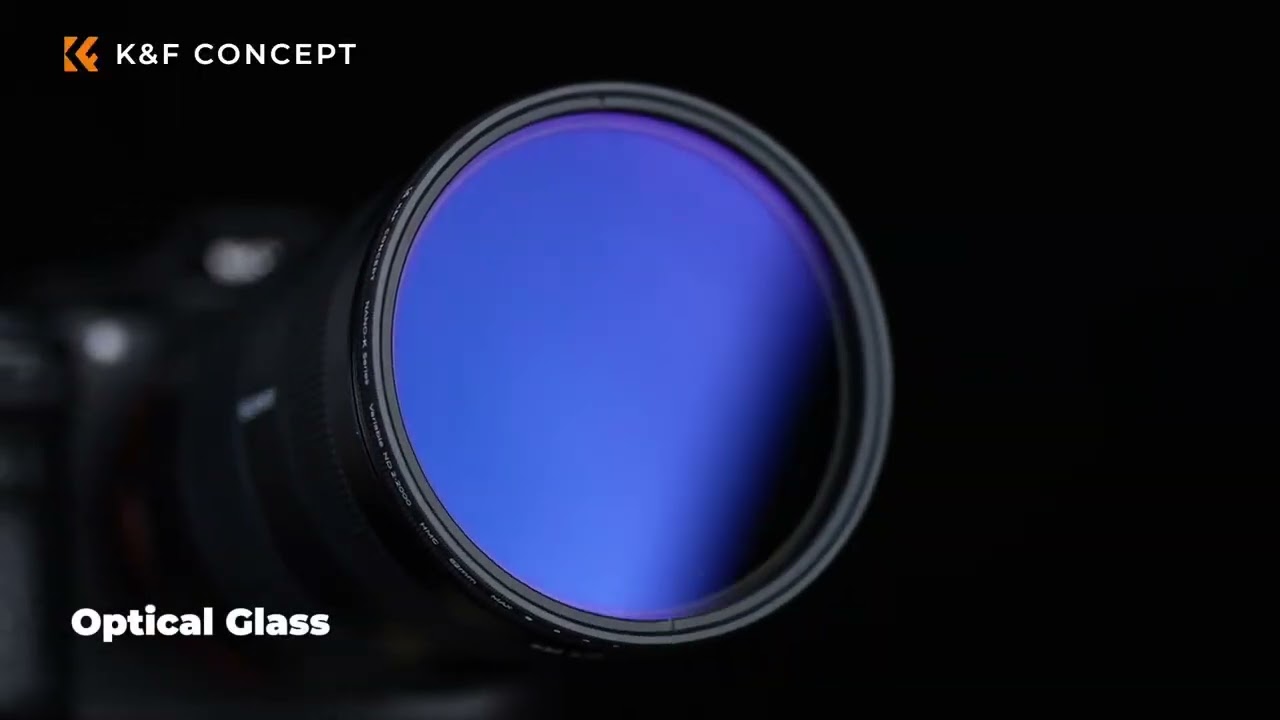 K & F Concept-ND2-ND2000 Filter, Densidade Neutra Variável para Lentes