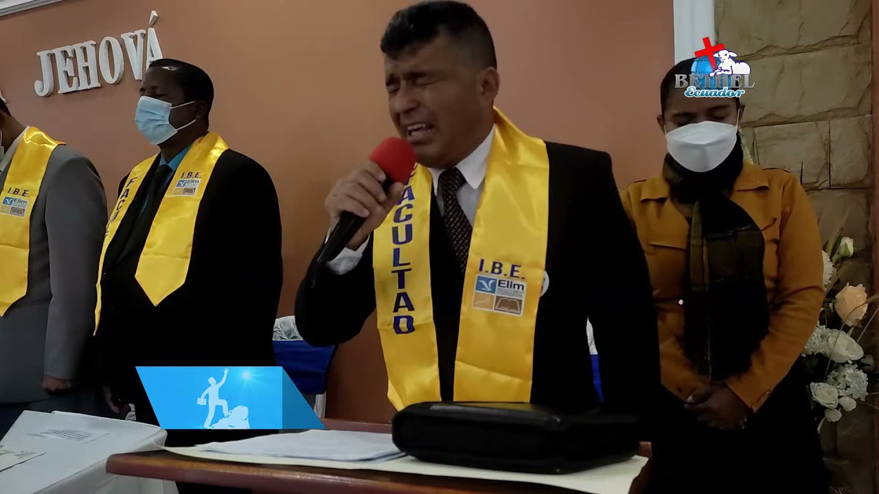 GRADUACIÒN DE ALUMNOS DEL INSTITUTO BIBLICO ELIM 2021 - REV. EUGENIO MASÍAS