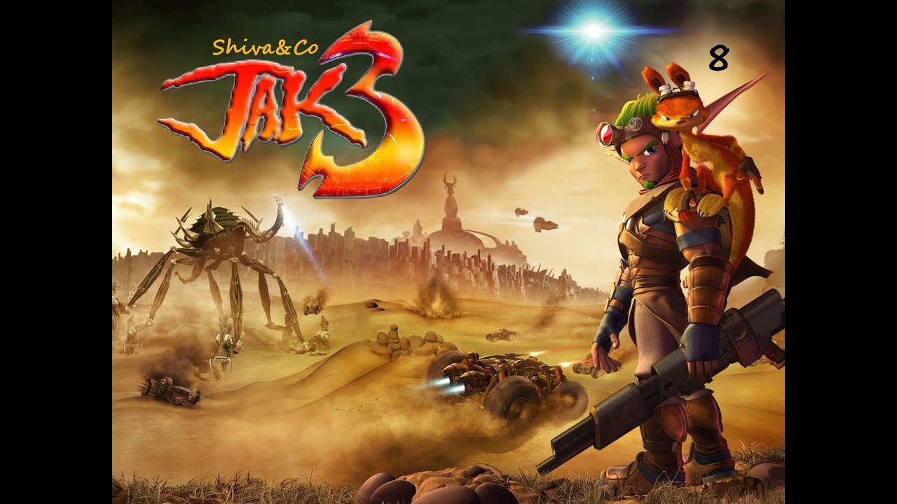 JAK 3 - Des Egouts, Des Nids et des Missiles - Let's Play #8