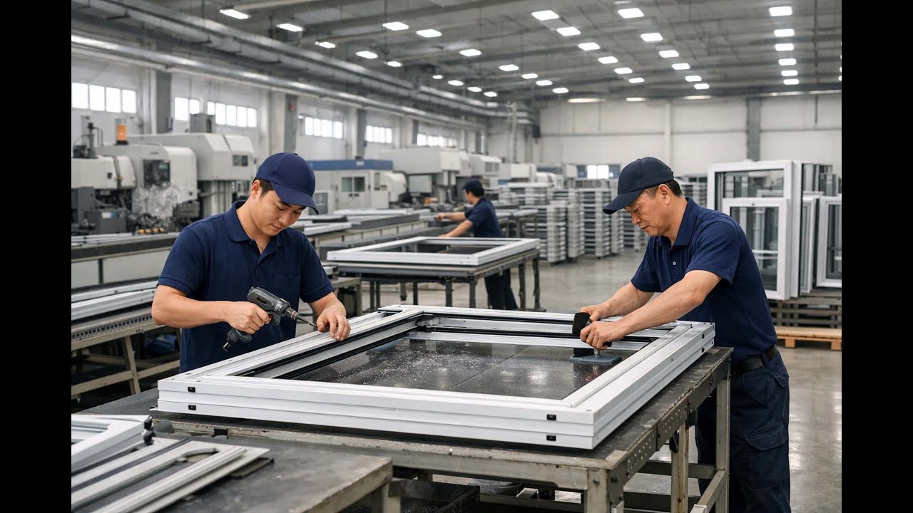 Professional Aluminum & UPVC Windows & Doors Manufacturer | China Doors & Windows Factory Tour