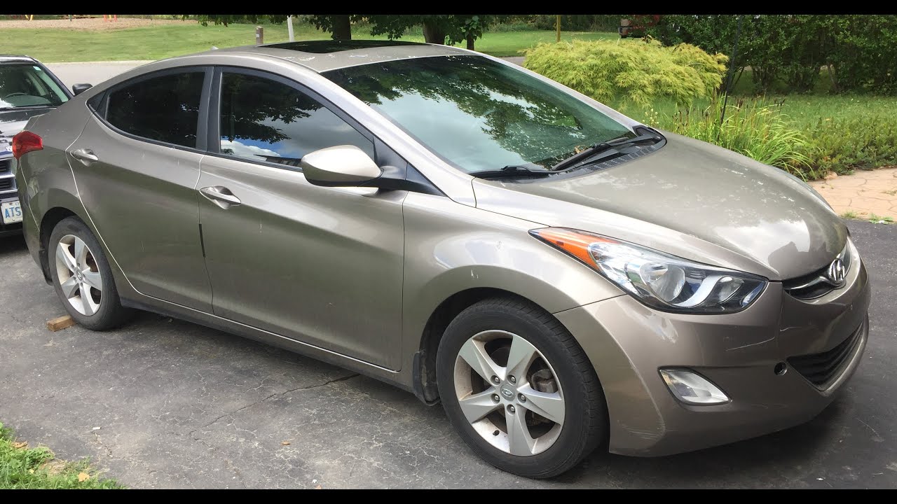 2013 Hyundai Elantra rear seat belts replacement