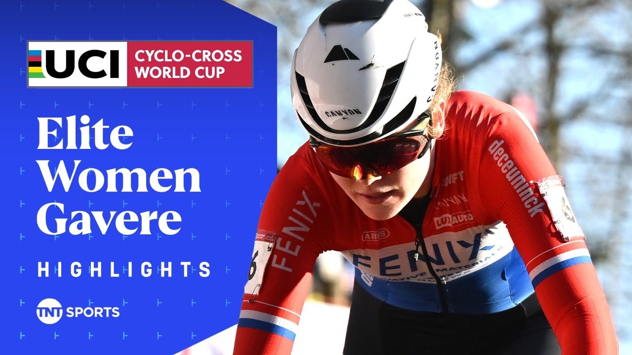 MASTERCLASS! 😮‍💨 | Women's UCI Cyclo-Cross World Cup Gavere Race Highlights | TNT Sports Cycling