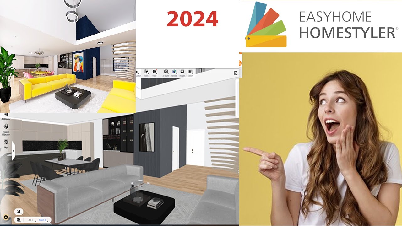HOMESTYLER DOBLE ALTURA 2024 programa de diseño de interior gratuito