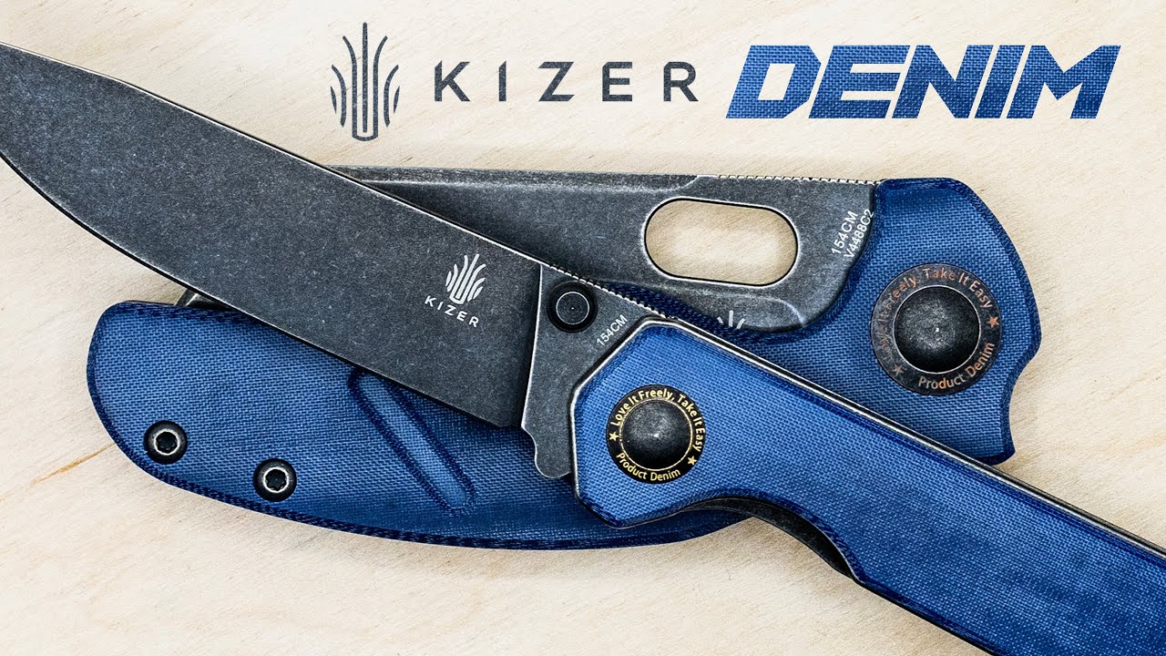 Kizer Denim Micarta Sheepdog & Begleiter 2.0 Review Unboxing