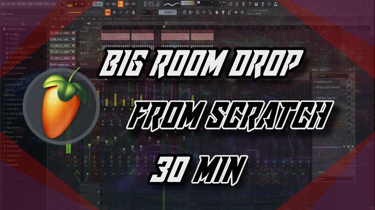 EDM Big Room Drop in 30Min | FL STUDIO | 2022