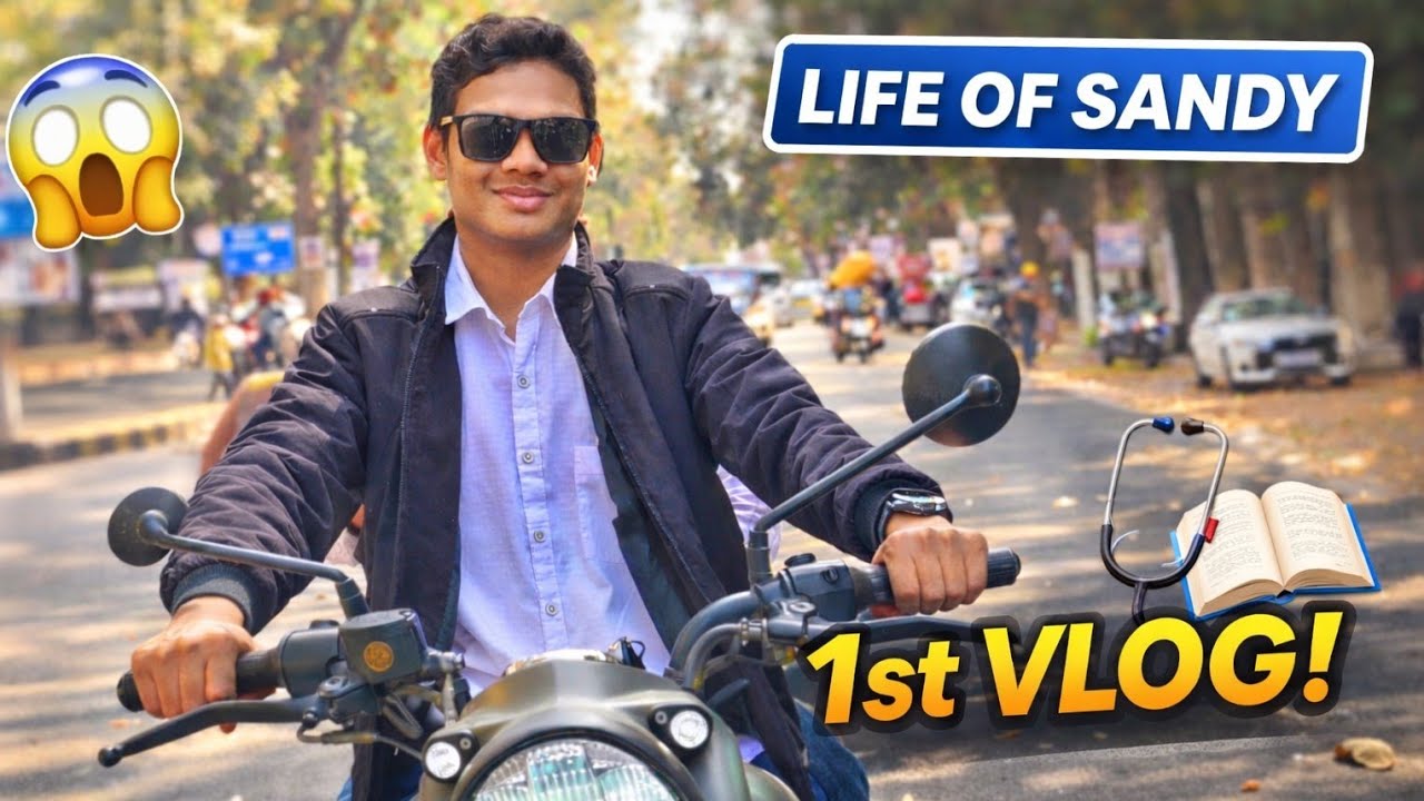 1ST VLOG | MEDICO AMBIKAPUR | #lifeofsandy #medicos #1stvlog 