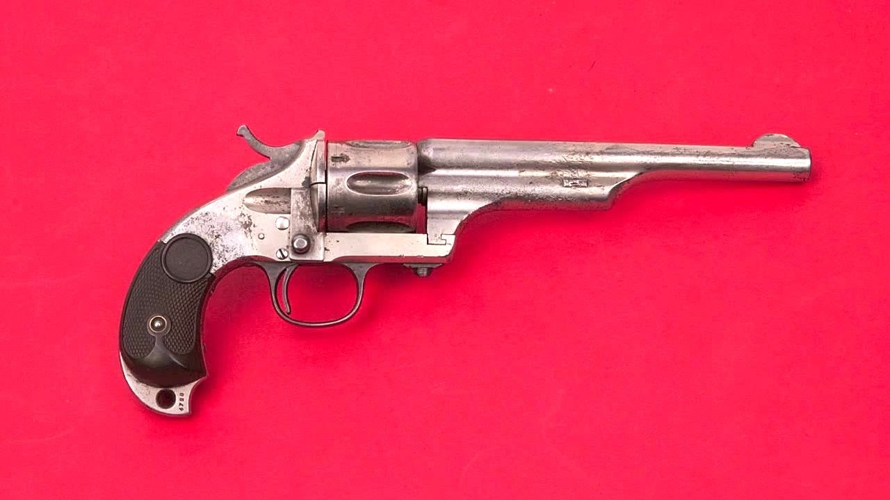 Стрельба из револьвера Merwin Hulbert Army Model