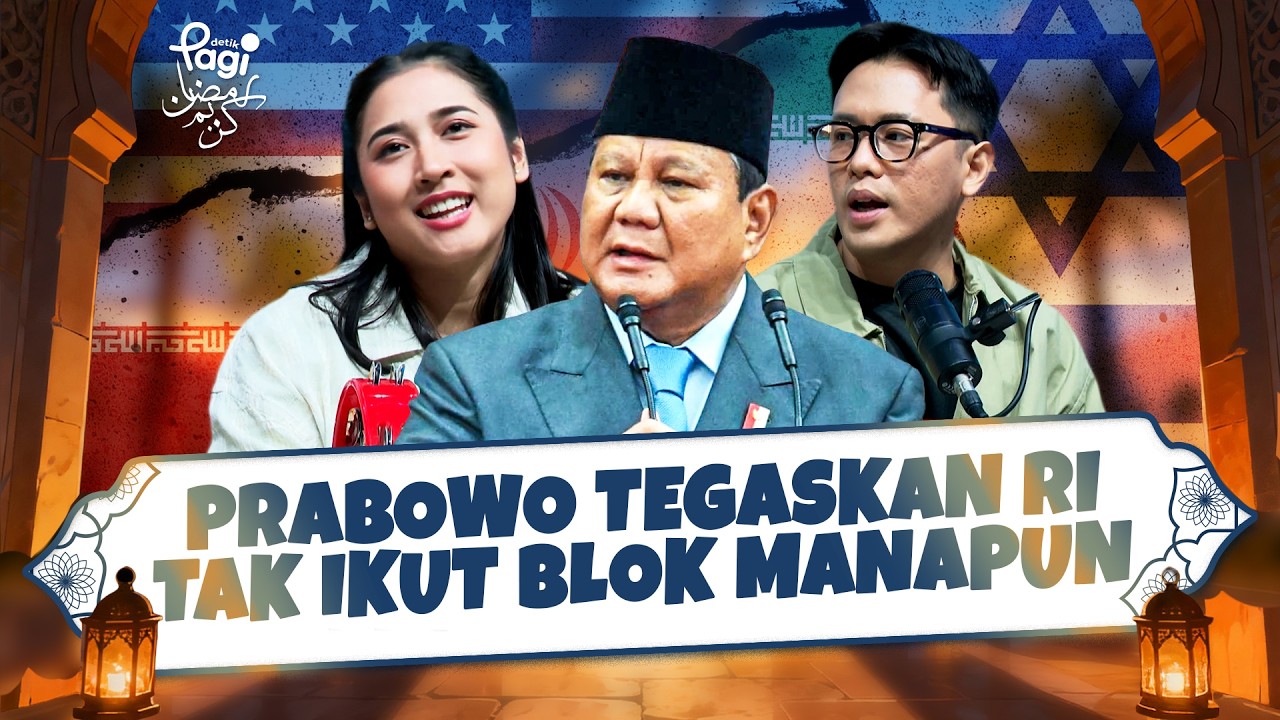 [detikPagi] Edisi #651: Prabowo Tegaskan RI Tak Ikut Blok Mana Pun