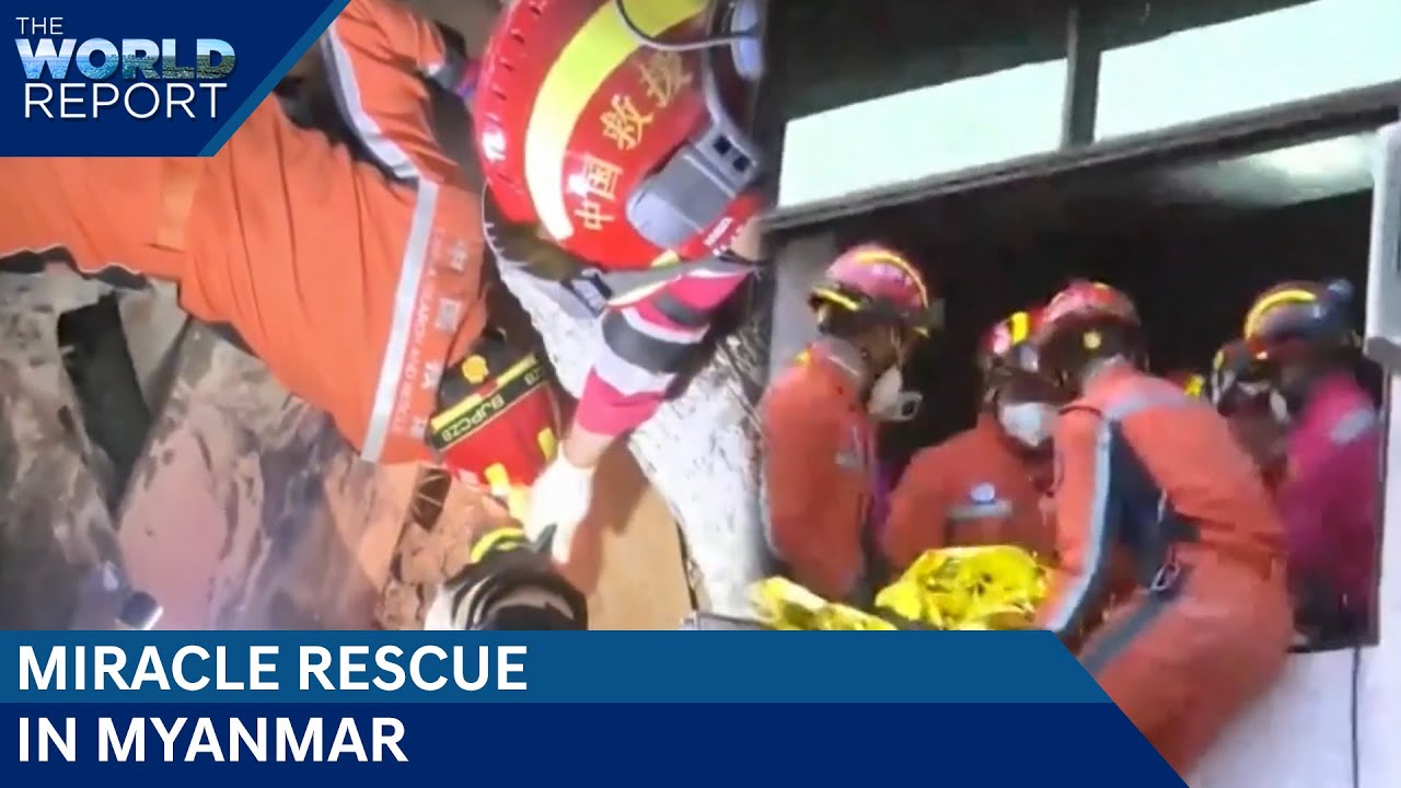 Myanmar Quake: Man Pulled Alive After 125 Hours Under Rubble | The World Report