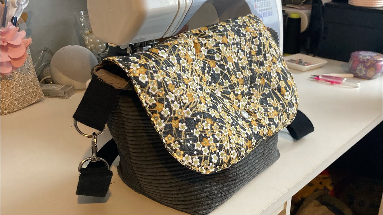 Tuto Sac à Bandoulière avec poche intérieure-Couture Stefellya