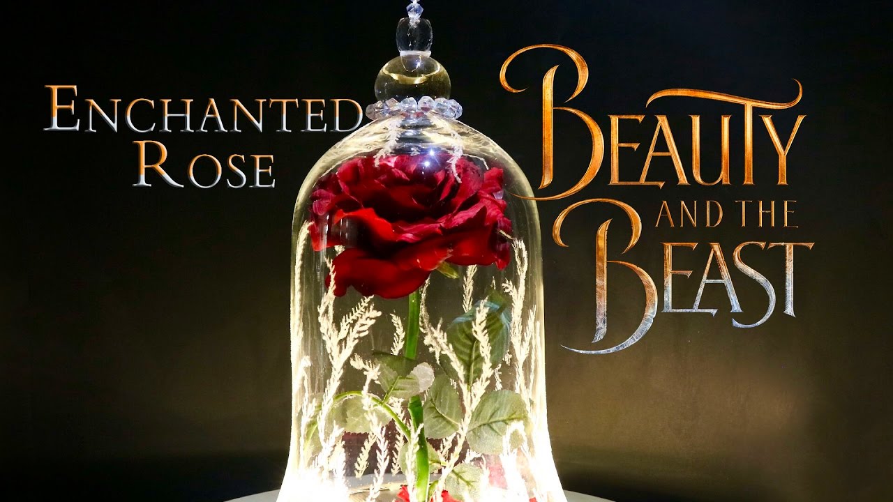 Enchanted Rose : DIY Movie Prop : Beauty and The Beast Live Action Movie