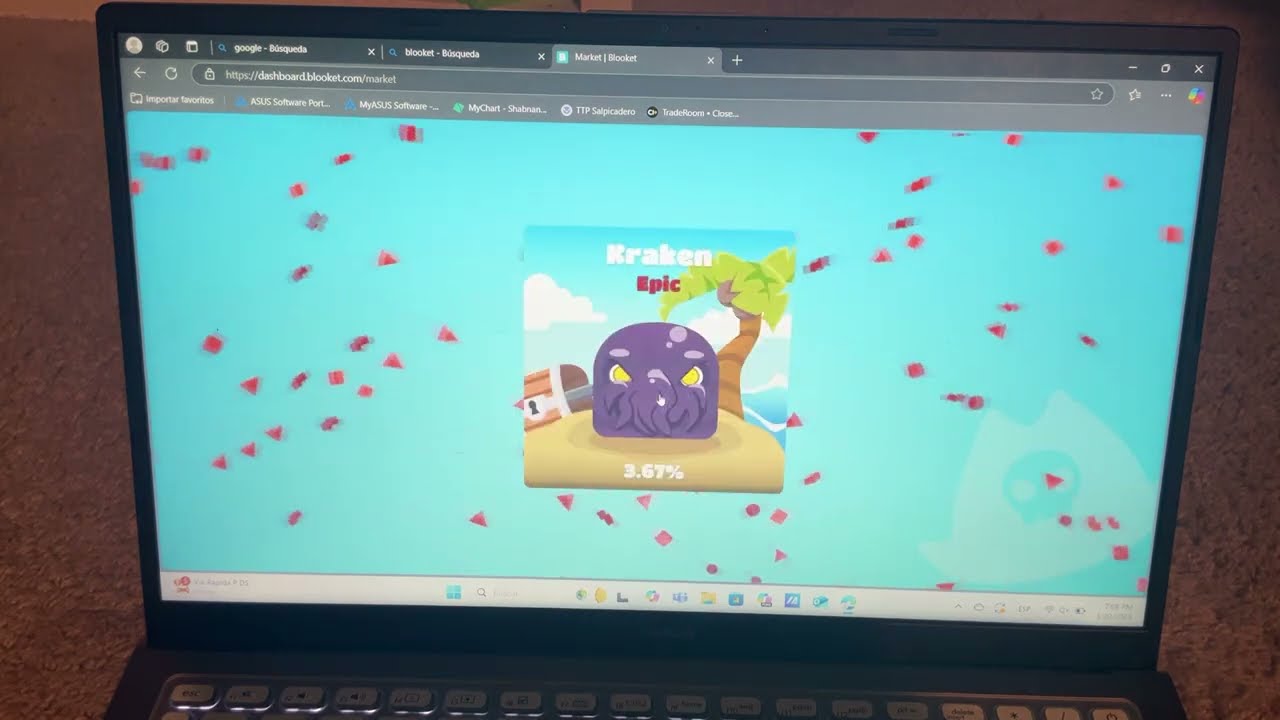 Blooket Unboxing Pirate Pack 3e. WE GOT A CHROMA!!!