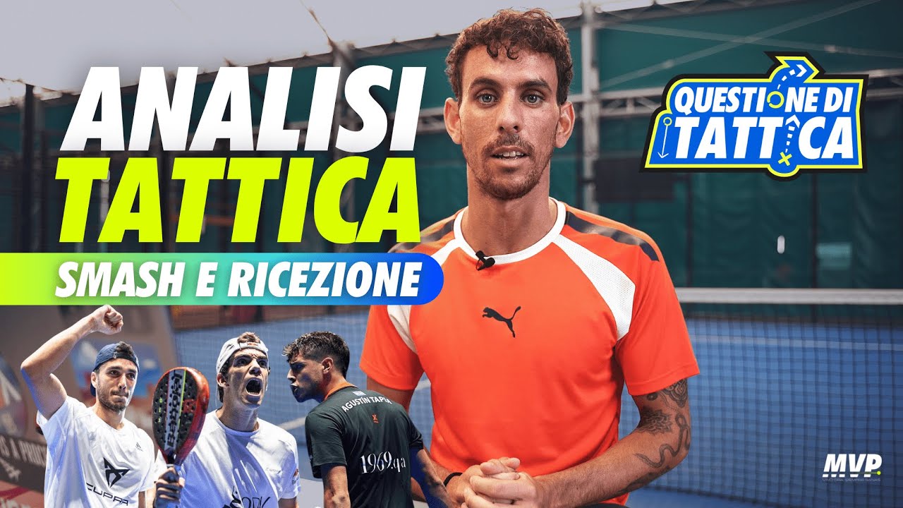 ANALISI TATTICA 🎾 differenti approcci allo SMASH e al RECUPERO dello smash | QUESTIONE DI TATTICA