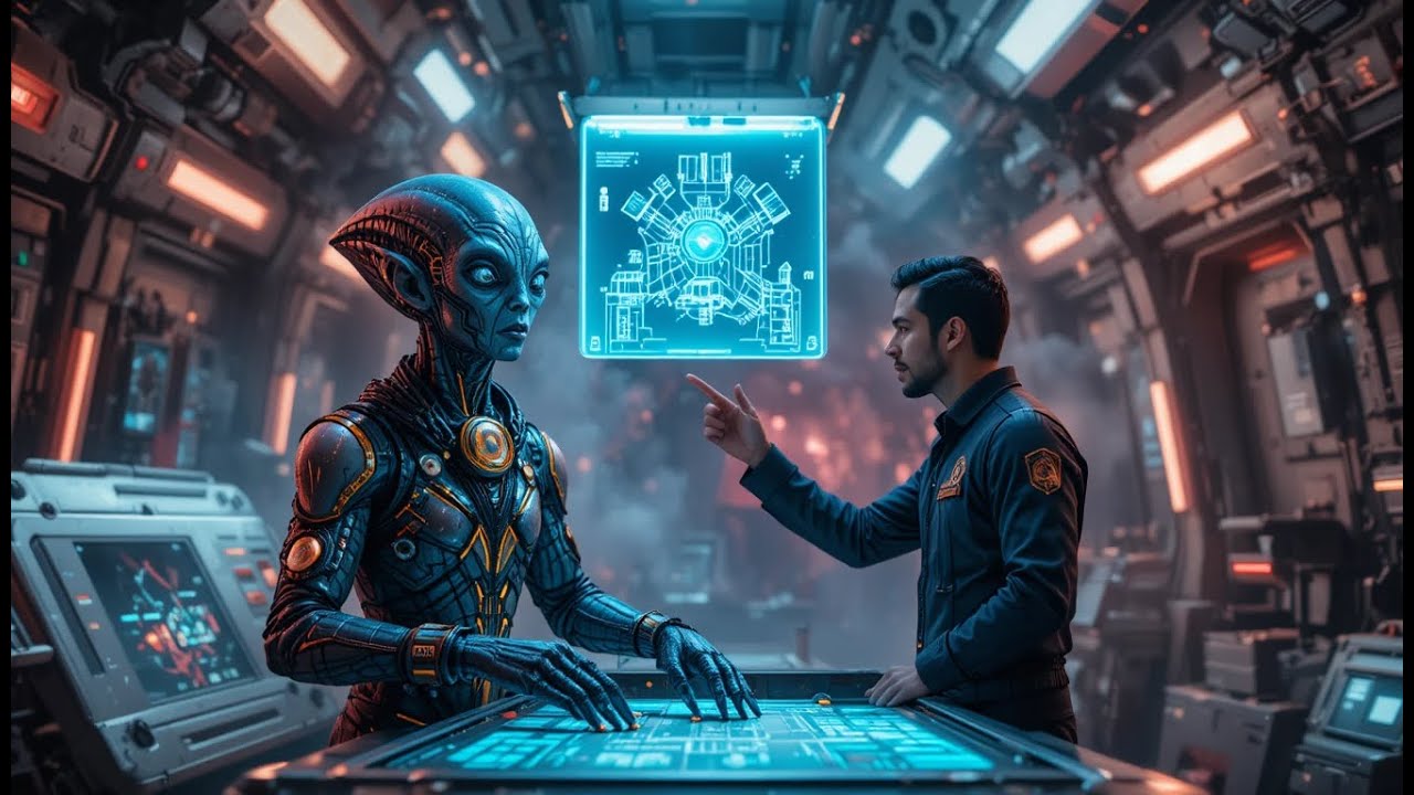 The Gravity Storm Hit the Station — The Human Said "Feels Like Home." | HFY | Sci-Fi Story