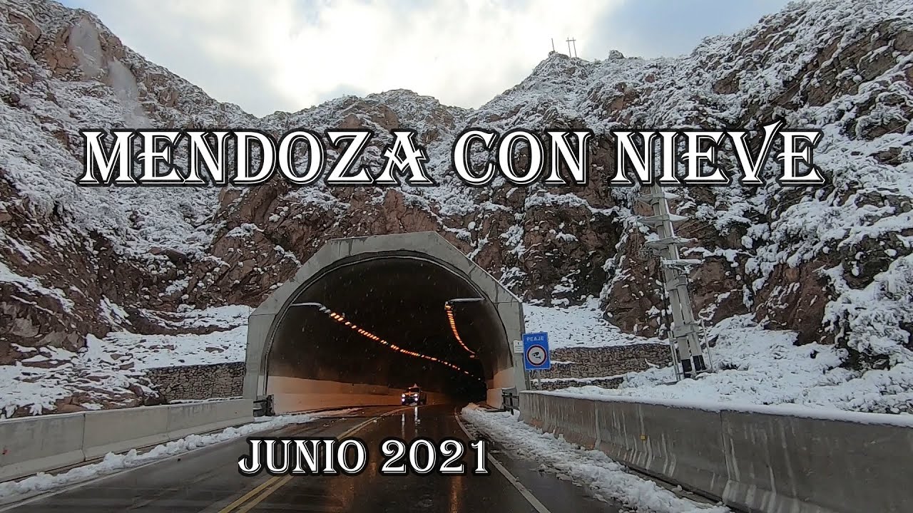 Mendoza, con nieve, junio 2021