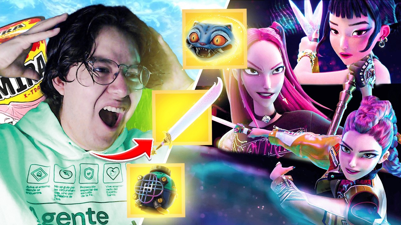 🔥 DOMINÉ Blitz Royale con las 4 armas de las Demon Hunters | Gameplay de Fortnite