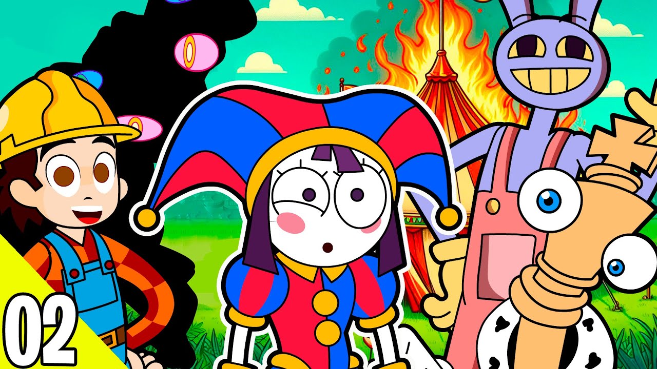 ANIMACION: LA CASA DE POMNI de CIRCUS DIGITAL 🤡🎪 CASIMOCHO el CONSTRUCTOR #02