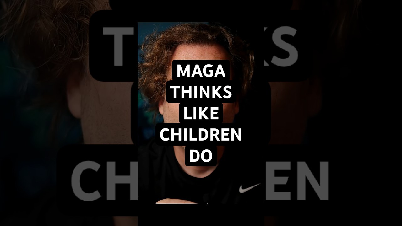 MAGA Thinks Like Children Do #psychology #politics #lucasbean #trump
