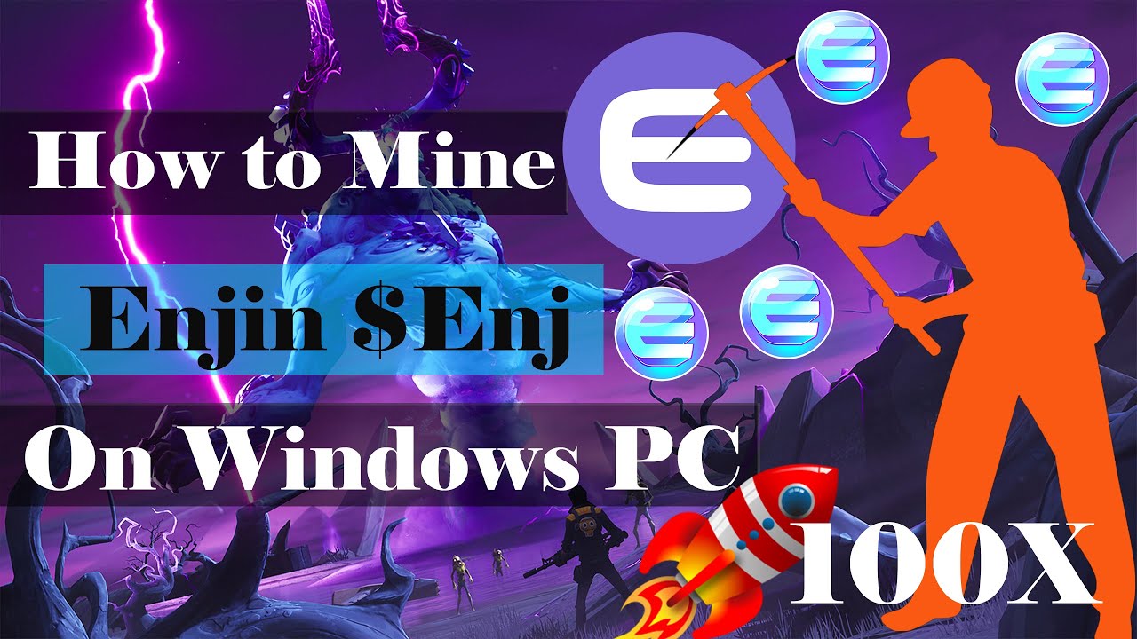 How to Mine Enjin $Enj Coin on Computer | Get Free $Enj Token | Earn $Enjin Coin on PC