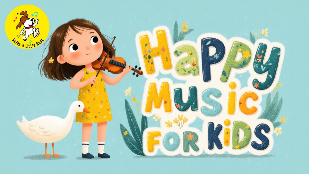 Happy Music for Playtime, Great for Babies & Toddlers | 1 Hour Happy Upbeat Morning Music for Kids