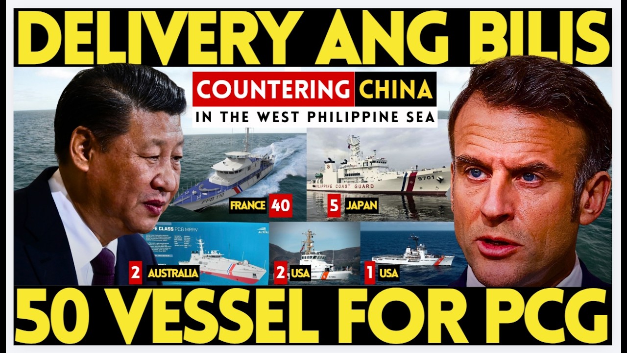 FRANCE MAGPAPADALA NG MGA BARKO PARA SA PILIPINAS, JAPAN-SOUTH KOREA-AMERIKA PINAPALAKAS ANG PINAS