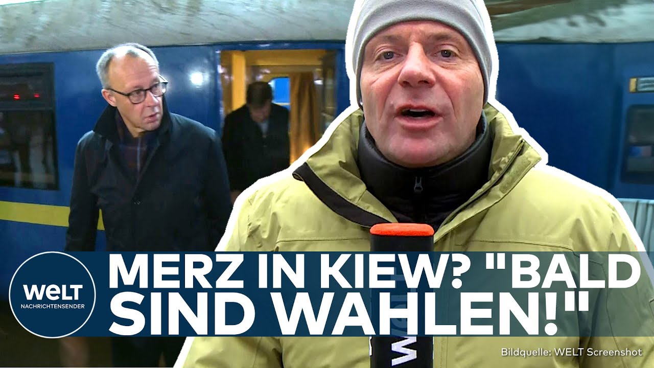 MERZ IN KIEW: CDU-Chef reist in die Ukraine 