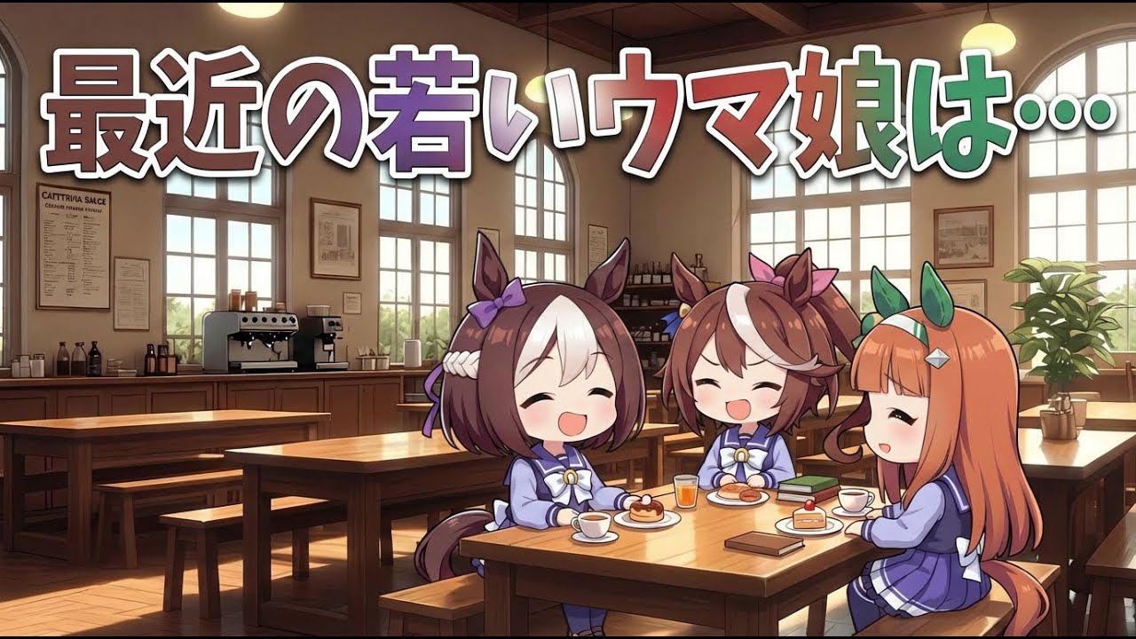 【ウマ娘SS】最近の若いウマ娘は…と語り合うスぺとスズカとテイオー