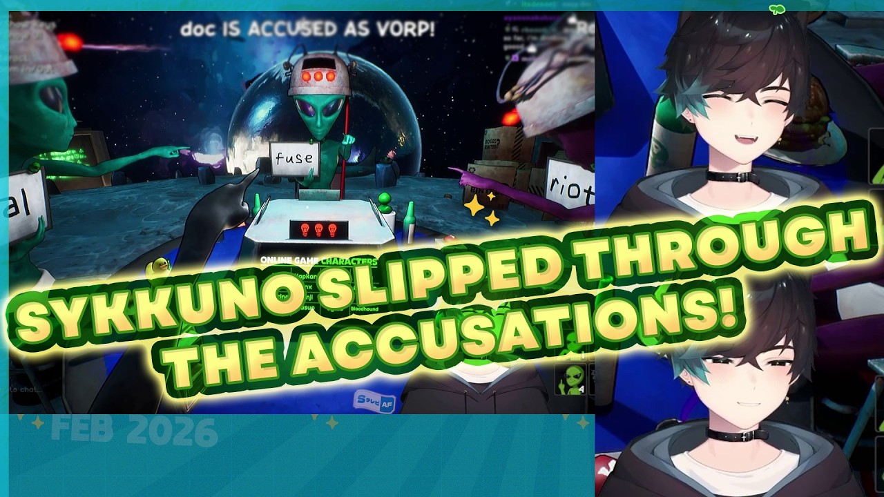 Sykkuno SLIPPED THROUGH the ACCUSATIONS and WON using Prehistoric-related strats TWICE!
