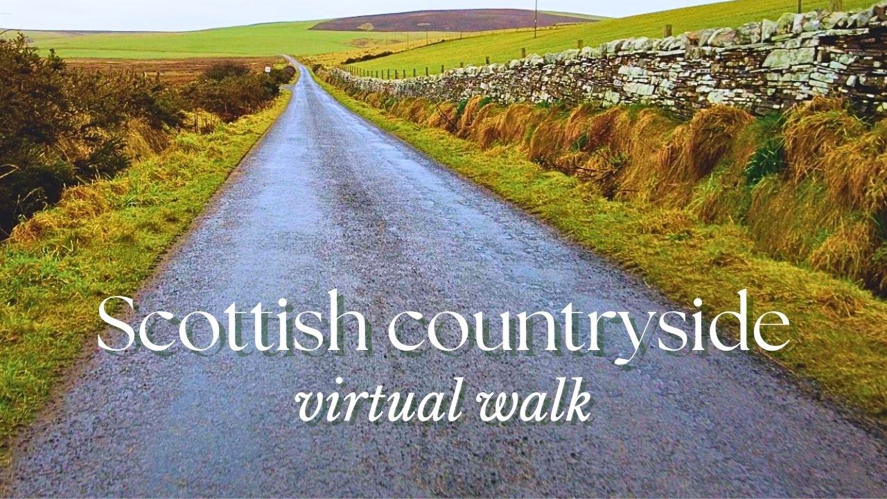 Stromness Countryside Walk, Orkney | Virtual Hike (No Talking) | Raw Ambience - Slow TV