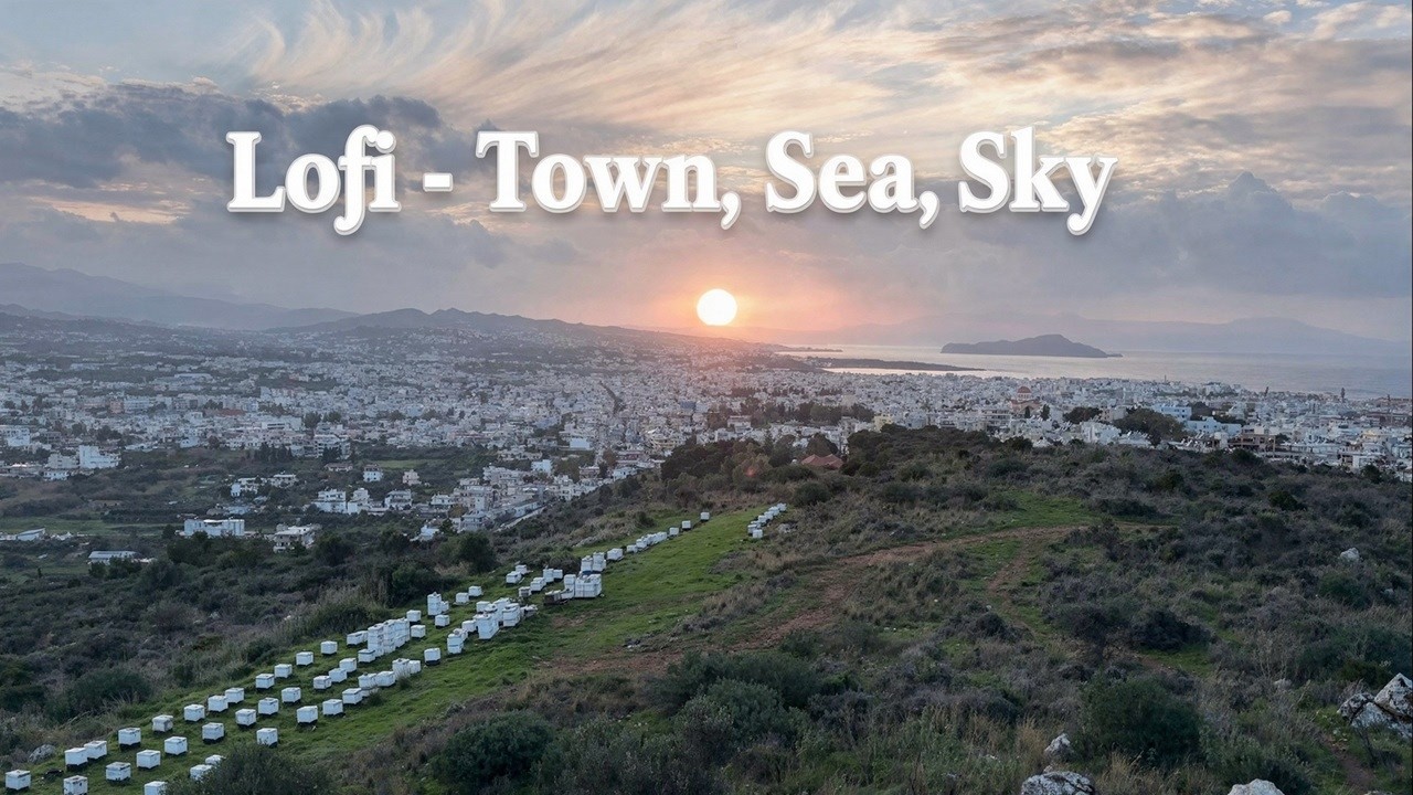 🏘️ Town by the Sea | Calm Lo-Fi Music for Relax, Study, Work & Peaceful Focus