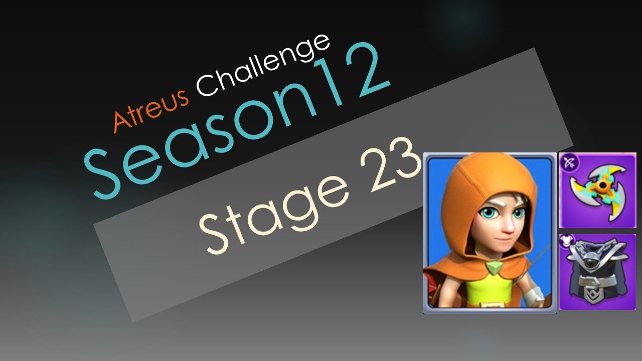 [Archero] Atreus Legendary Challenge S12 Stage 23