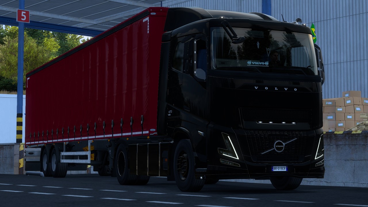 Viagem realista da Espanha para Portugal no Euro Truck Simulator 2