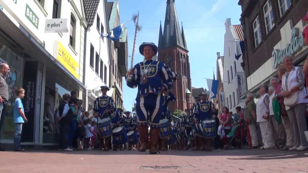 Umzug Schanzenstürmen Schützenfest Haltern am See 2013