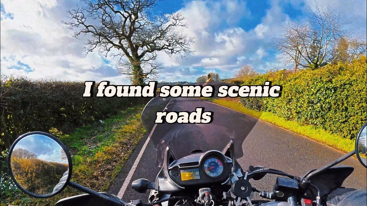 Perfect Riding Day in the British Countryside | Honda Transalp 700 Adventure