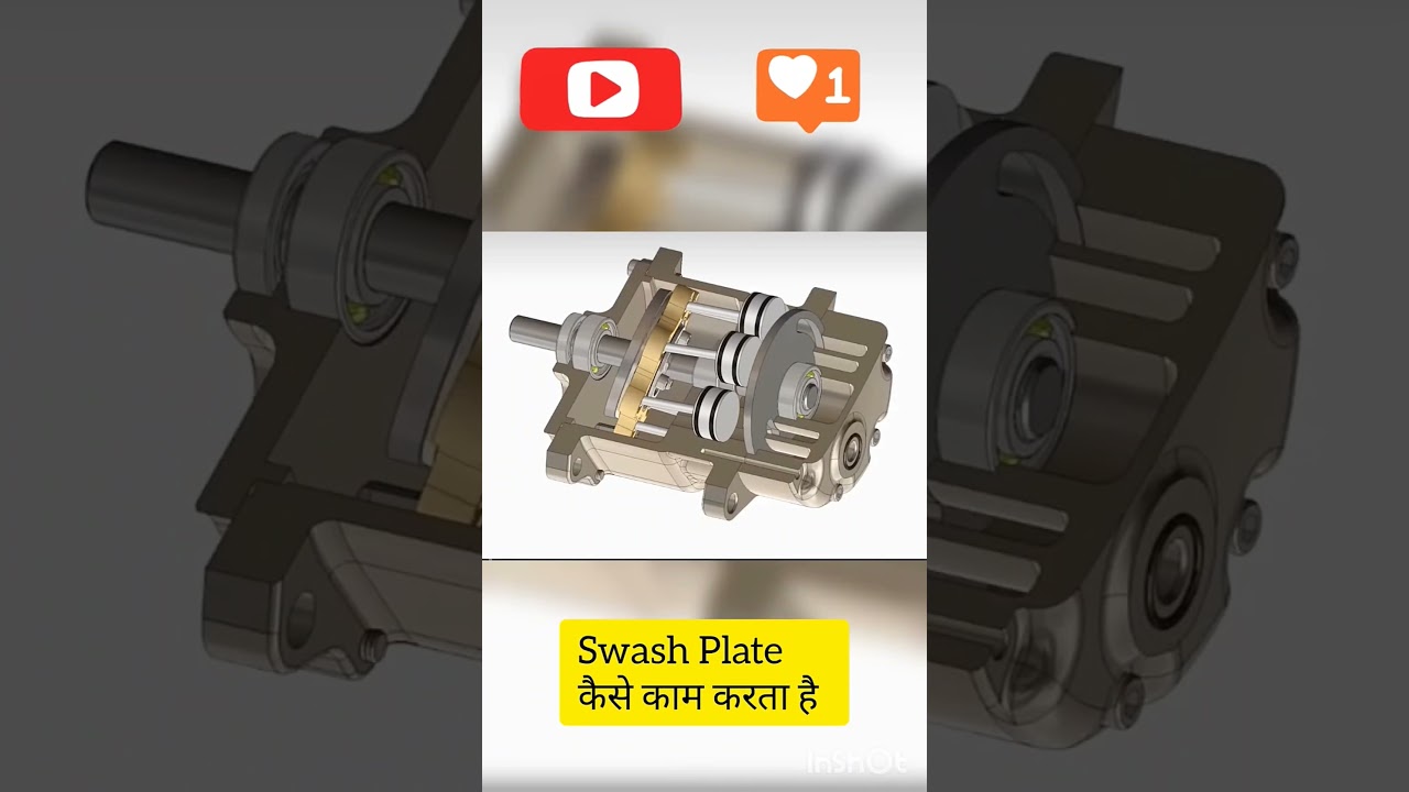 swash plate working