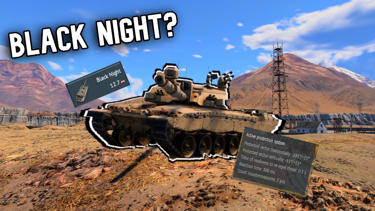 My First Top Tier British Tank | Black Night?