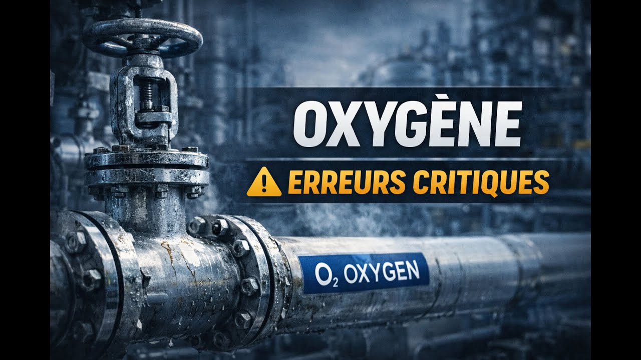 Oxygène industriel : les erreurs qui provoquent des incendies sur les appareils à pression