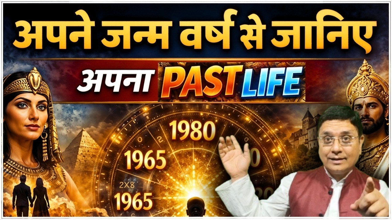 आपका जन्म वर्ष छुपाए है आपका Past Life Secret #sanjivmalik