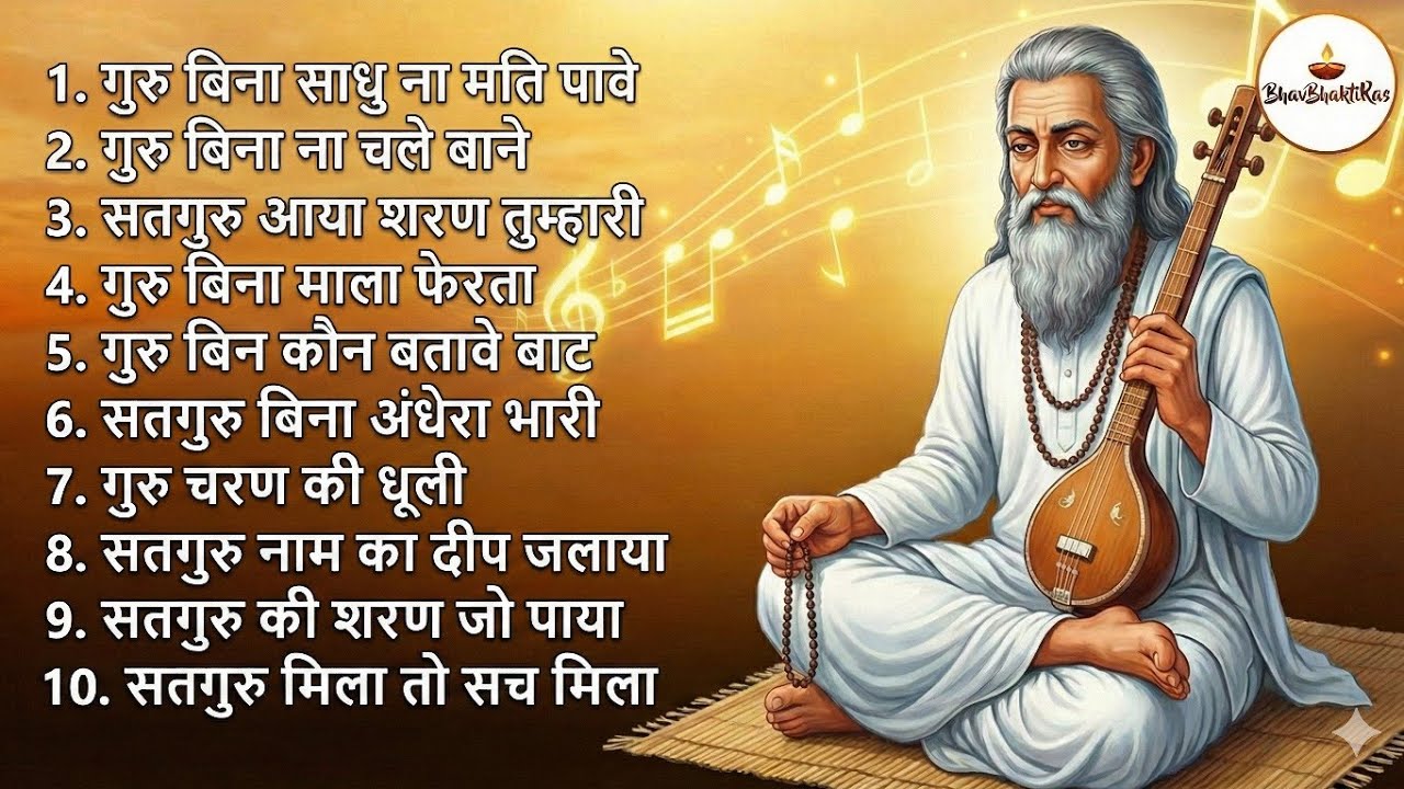 Non Stop Guru Bhajans | Guru Bina Sadhu Na Mati Pawe | Satguru Bhakti Songs | BhavBhaktiRas