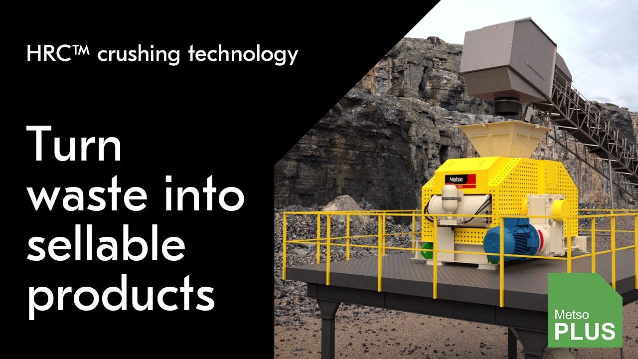 Robust Metso HRC™ high pressure grinding rolls for aggregates