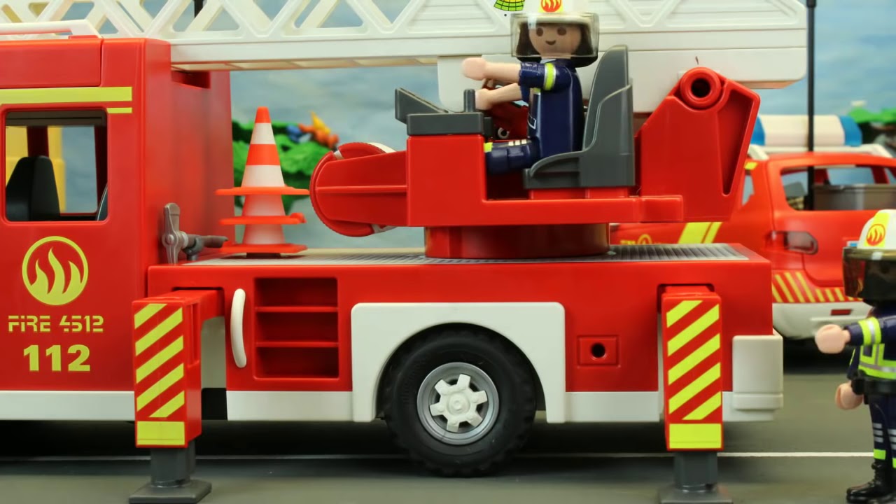 Der Grossbrand Playmobil Feuerwehr Film marque maison Stop Motion