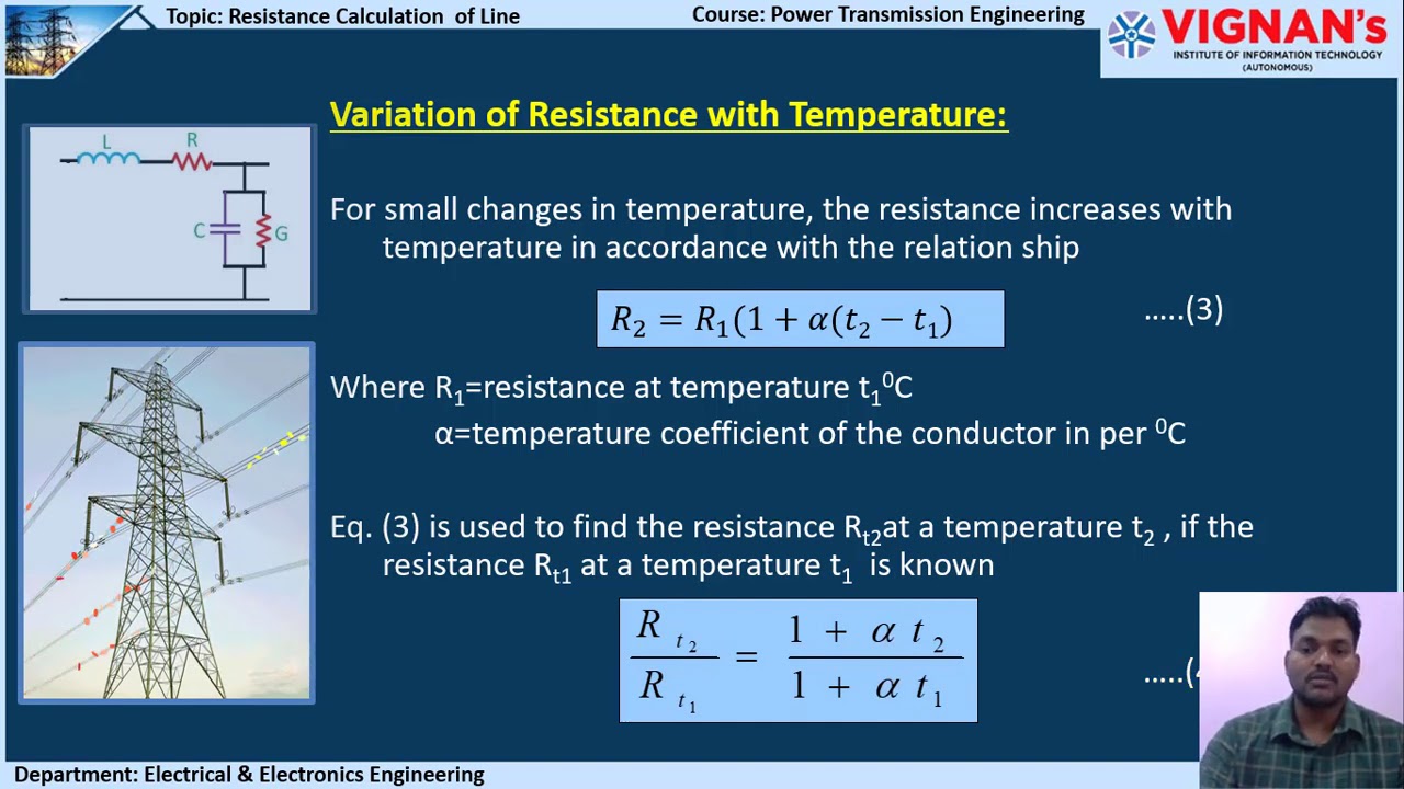 L 1.2 Resistance Calculation in Power Transmission Lines