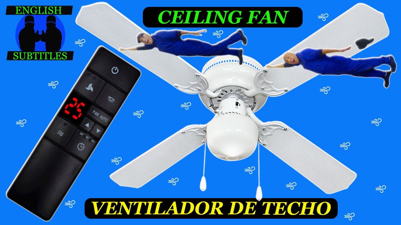 COMO INSTALAR UN VENTILADOR DE TECHO (CURSO INTENSIVO) - HOW TO INSTALL A CEILING FAN ( COURSE )