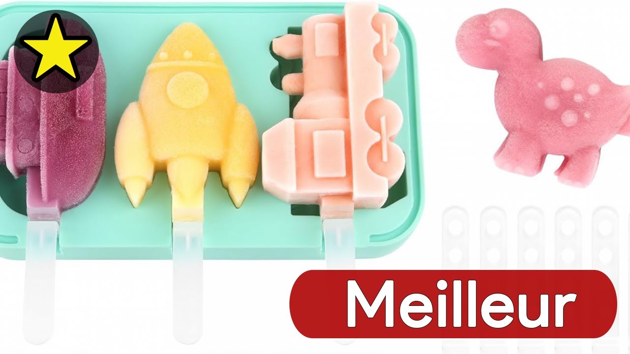 🏆 TOP 3 MEILLEUR MOULE A GLACE EN SILICONE 2025
