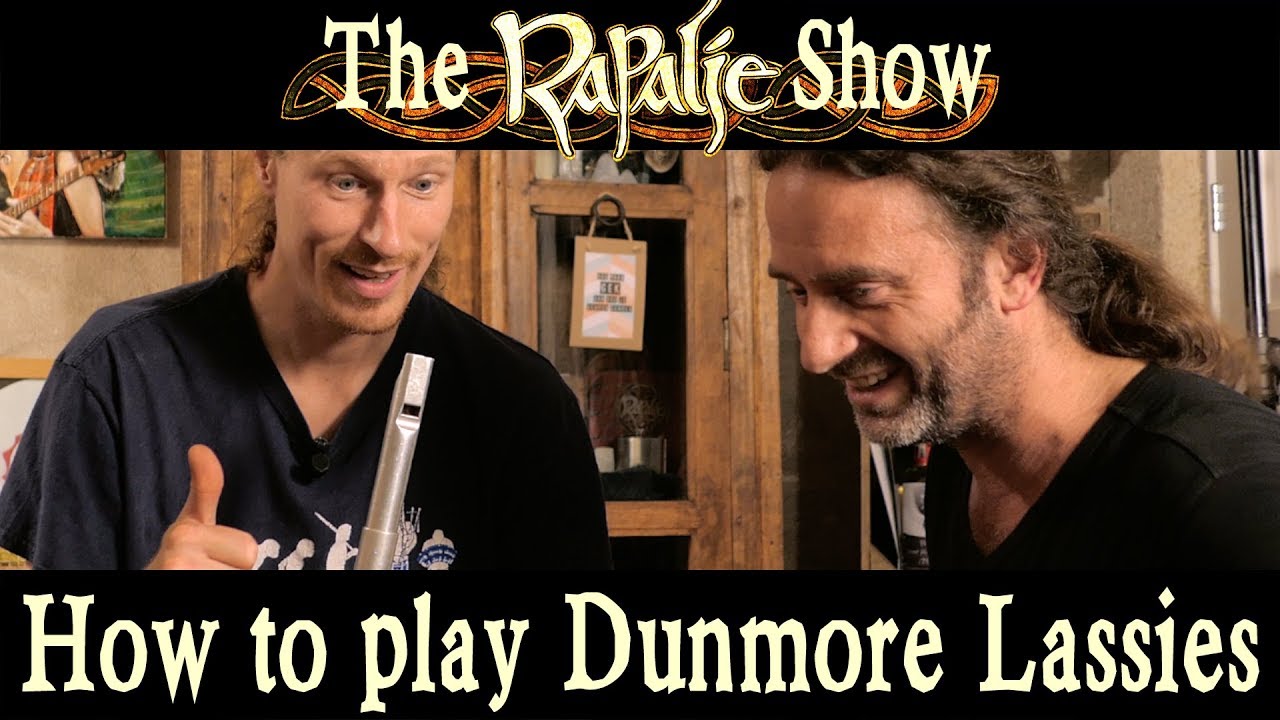 How to play Dunmore Lassies on low D whistle (tutorial) - Rapalje Show 25