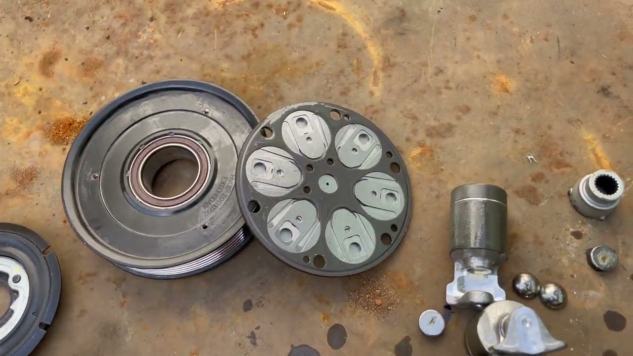 Устройство компрессора кондиционера Kia Hyundai