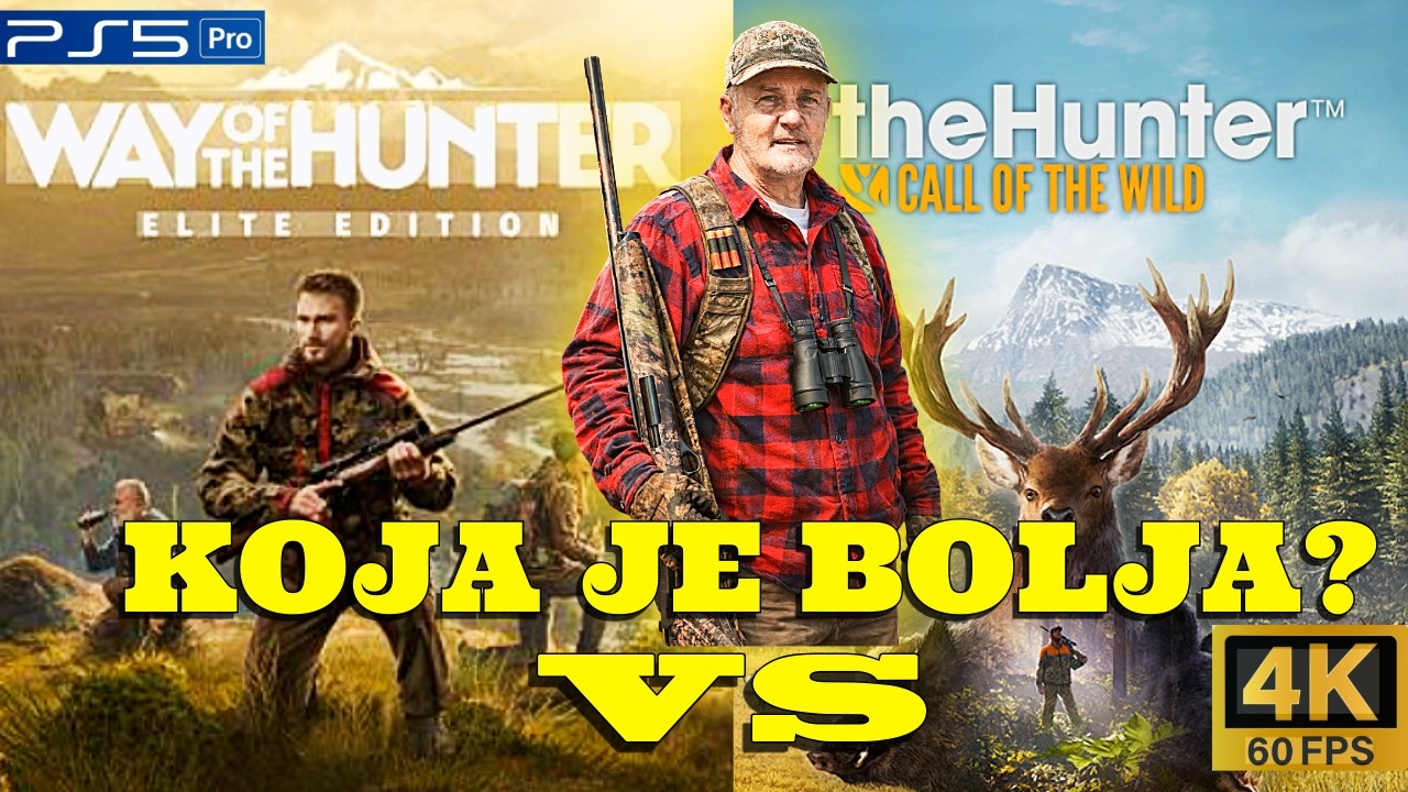 Way of the Hunter vs COTW na PS5 Pro: Koja je Bolja? 🦌💥 [4K 60FPS]