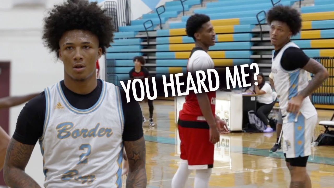 Mikey Williams SHOWS NO MERCY in FIRST GAME BACK in SAN YSIDRO GYM!