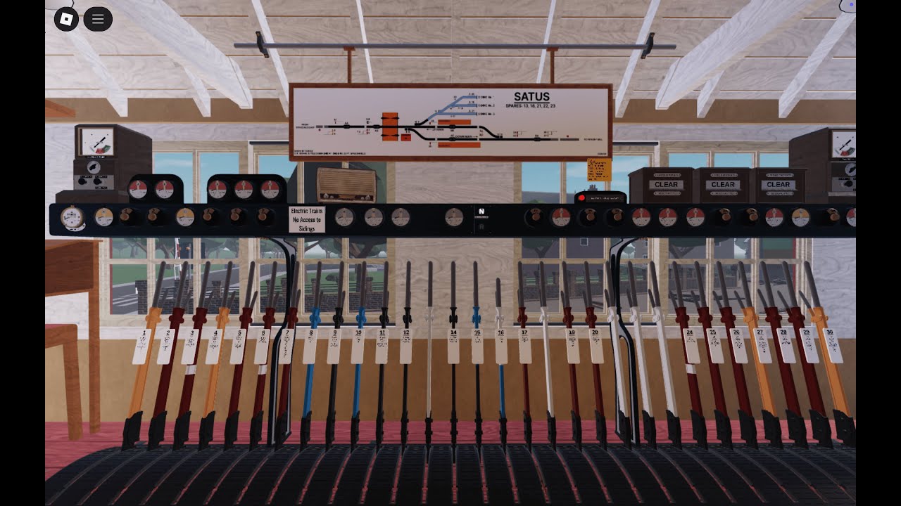 Signalling in Roblox Dovedale railway SAT